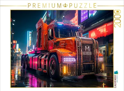 Produktbild von CALVENDO Puzzle Trucks | 2000 Teile Lege-Größe 90x67cm Foto-Puzzle für glückliche Stunden
