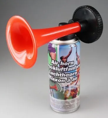 Produktbild von Druckluft Signalhorn – Lautstarke Air Horn für Sport & Events, Nachfüllbar, Kompakt & Tragbar 1 Stück