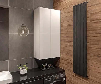 Immagine prodotto di Pensile Bagno Bianco 60x120x34 cm Armadietto Pensile Sospeso con Anta Lucida Mobile Bagno Moderno Contenitore con Ripiani Regolabili