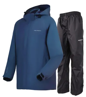 Produktbild von Regenanzug - 100% wasserdichte Regenjacke und Hose