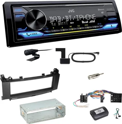 Produktbild von JVC KD-X472DBT Digitalradio USB MP3 Einbauset für Mercedes A B Klasse W169 W245