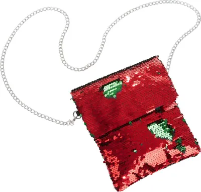 Produktbild von Pailletten-Handtasche - rot