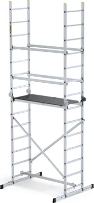 Produktbild von Drabest, Aluminiumgerüst, gerüst, Leitergerüst, leiter gerüst 150kg , alu gerüst, arbeitsplattform, plattform alu gerüst