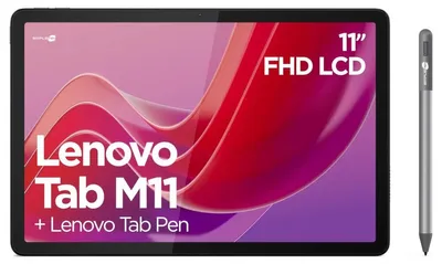 Immagine prodotto di Lenovo Tab M11 Wifi 11" Ips 2k 4gb 128gb Tablet Android 7040mah Ip52 Con Penna