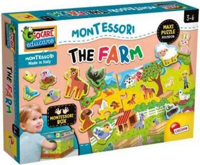 Produktbild von Montessori-Tastspiel - Bauernhof