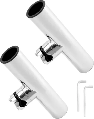 Produktbild von Rutenhalter 2 Stück, 360° drehbar, Edelstahl 304, für Boot