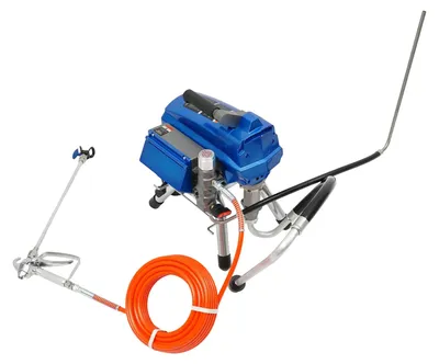 Imagen del producto de Pistola de pintura sin aire, motor de 1200W, presión de 3000 psi, color azul, enchufe europeo de 220V-240V, color azul, enchufe europeo de 220V-240V