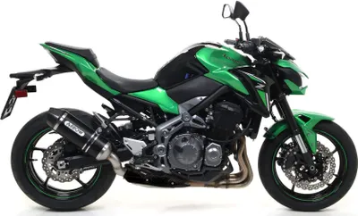 Obrázok produktu pre ARROW Race-Tech Slip-On výfuk schválený tmavý hliník a koncovka Kawasaki Z 900