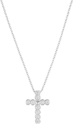Produktbild von JOOP! Damen Halskette 2038932 Silber 925 mit Anhänger Kreuz synth. Zirkonia