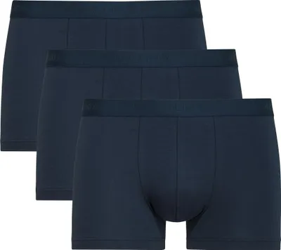 Produktbild von CALIDA Herren Boxershorts, 3er Pack - Natural Benefit, Elastikbund, Single Jersey Dunkelblau M (50)