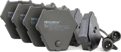 Produktbild von RIDEX 402B0397 Bremsbeläge Satz Vorne für AUDI A6 Avant (4B5, C5) A6 Limousine (4B2, C5) A8 (4D2, 4D8) 100 Limousine (4A2, C4) Allroad (4BH, C5)