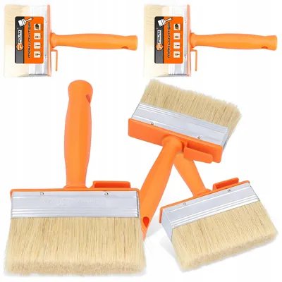 Produktbild von Polax Flächenstreicher 120 mm 2 Stück Farb- & Klebepinsel