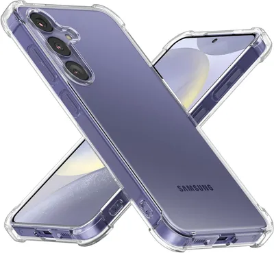Immagine prodotto di Custodia per Samsung Galaxy S25 FE Paraurti trasparente in TPU morbido, custodia protettiva antiurto