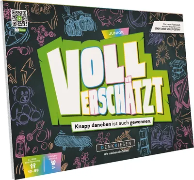 Produktbild von DENKRIESEN - VOLL VERSCHÄTZT! Junior Edition - "Knapp daneben ist auch gewonnen."