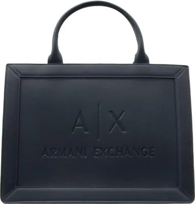 Zdjęcie produktu dla Torba materiałowa Armani Exchange Racing, niebieska, rozmiar uniwersalny