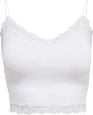 Immagine prodotto di Only Vicky Top cropped senza cuciture in pizzo Damen