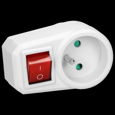 Obrázok produktu pre 2P-Z adaptér s prepínačom
