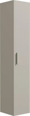Produktbild von Badplaats Badezimmerschrank Pluto 30 x 30 x 150 cm Cashmere - Hoch Badschrank mit 1 Tür