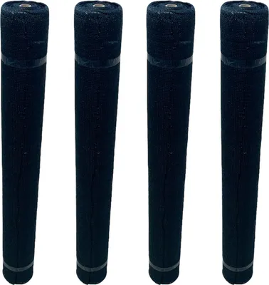 Produktbild von 4er Set Zaunblende 1x20m Sichtschutz 150g/m² Schattiernetz Windschutz Staubschutz Schattiergewebe Sonnenschutz Gewebe Netz Tennis Netz grün