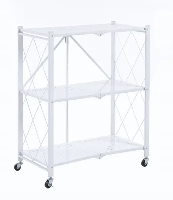 Obrázek produktu pro Regál na kolečkách SIMKE 1 - bílý