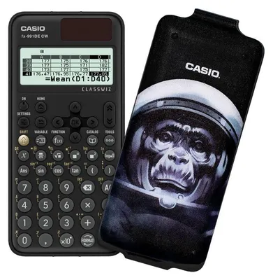 Immagine prodotto di Calcolatrice scientifica Casio FX-991DE CW ClassWiz, con custodia protettiva