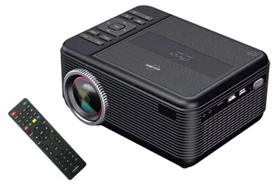 Image de Vidéoprojecteur LCD-LED Full HD avec lecteur DVD intégré