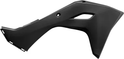 Produktbild von POLISPORT schwarze Kühlerseitenteile für Kawasaki KX