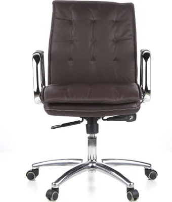 Obrázok produktu pre hjh OFFICE Profesionálne manažérske kreslo VILLA 10 Ergonomické kancelárske kreslo s podrúčkami Kožené otočné kreslo do kancelárie, domácnosti