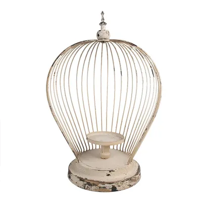 Obrázok produktu pre Clayre & Eef Lucerna 31x24x45 cm béžová kovová