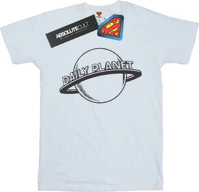 Produktbild von DC Comics - "Daily Planet" T-Shirt für Herren BI45397 (5XL) (Weiß)