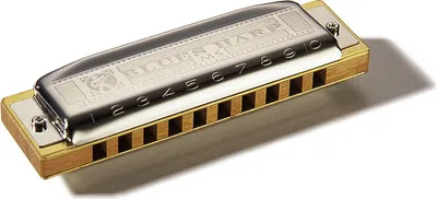 Produktbild von Hohner Blues Harp MS Richter-C Diatonisch Mundharmonika