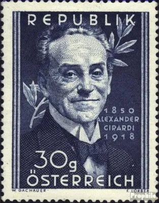 Produktbild von Briefmarken Österreich 1950 Mi 958 (kompl.Ausg.) postfrisch Girardi