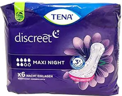 Immagine prodotto di TENA 760980 TENA Slipeinlagen discreet protect+ MAXI NIGHT, 6 St.