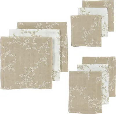Produktbild von Meyco Starter Set 9-tlg. Musselin - Branches