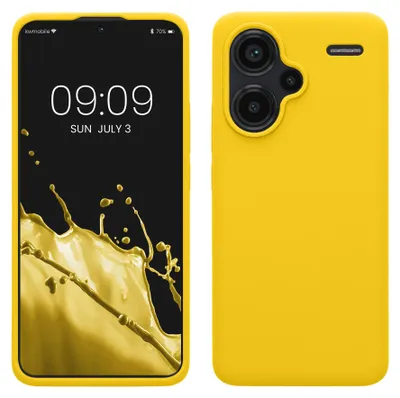 Produktbild von kwmobile Handyhülle für Xiaomi Redmi Note 13 Pro+ 5G / Redmi Note 13 Pro Plus 5G Hülle - Case Silikon - Kabelloses Laden - Schutzhülle Cover in