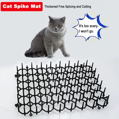 Immagine prodotto di Tappetino antigatto per la casa, piccolo repellente per gatti, rete quadrata per il giardino, 15 x 20 cm