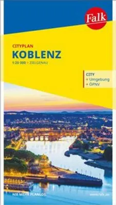 Obrázok produktu pre Falk Cityplan Koblenz 1:20.000