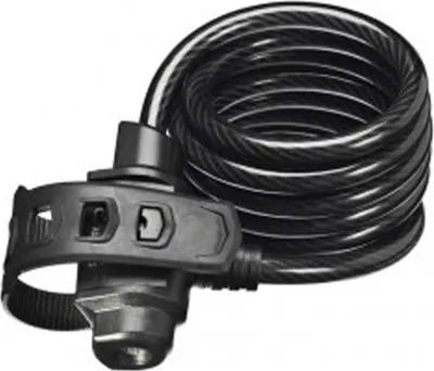Produktbild von Trelock SK Spiralkabelschloss Fixxgo 322 180 12mm schwarz