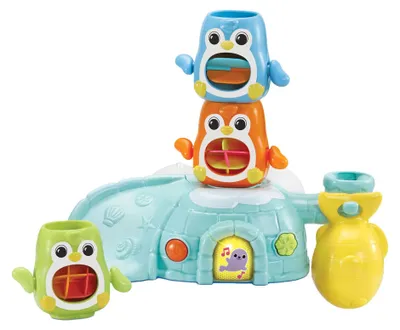 Obrázok produktu pre VTech Baby Stapel & Plons Pinguïns, 1 rok / roky, Zvukové efekty, AAA, Plast, Viacfarebný