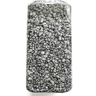 Produktbild von Dekosand Streudeko 700g Dekosteine Tisch Deko Sand Dekogranulat Streusand Dekorationssand Silber