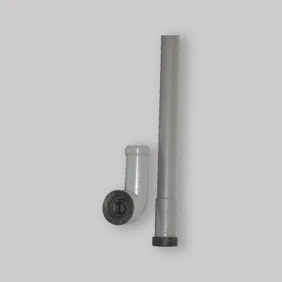 Obrázek produktu pro 1metrová nastavitelná splachovací hadice pro rychlospojku, Ø 26×32, s PVC ohybem