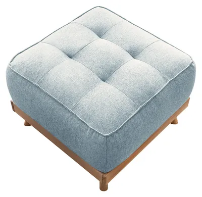Produktbild von home24 Polsterhocker - Webstoff