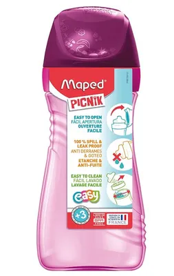 Produktbild von Maped PICNIK Trinkflasche ORIGINS, pink, 0,43 l