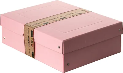Produktbild von Falken 5x PURE Box Pastell DIN A4, Füllhöhe 100 mm - Pink - 22001888F
