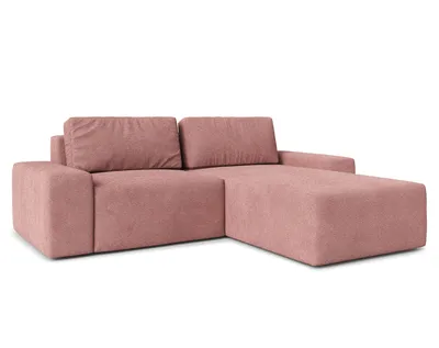 Productafbeelding van AX LIVING Sofa L-vormige bank Arkleton, hoekbank, modern, roze, 260 cm – Comfort en stijl