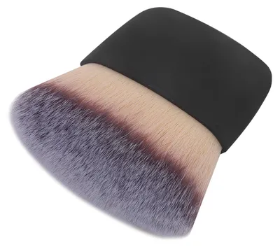 Produktbild von Mini-Multifunktions-Make-up-Pinsel, tragbarer, weicher Puder- und Rougepinsel, Beauty-Tool, schwarz