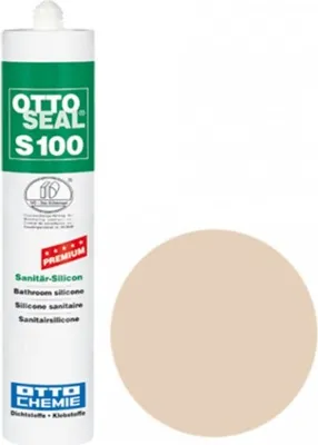 Produktbild von OTTOSEAL® S100 Premium-Sanitär-Silikon/Silicon 300 ml - Strandbeige C1106