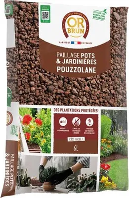Image de Pouzzolane Uab 6 Litres / Nc - Or Brun