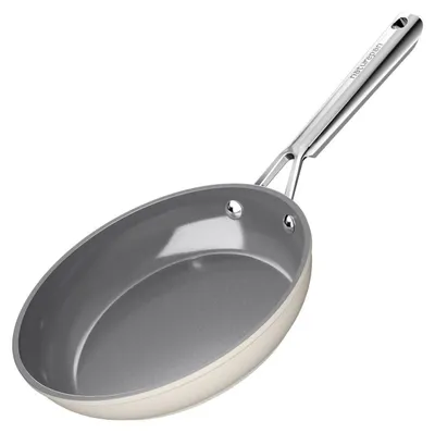 Immagine prodotto di Padella in Vetroceramica per induzione, 24 cm, color beige, con rivestimento DiamondTitan antiaderente, adatta al forno
