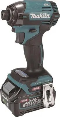 Immagine prodotto di MAKITA TD002GD201 Avvitatore a impulsi a batteria 1/4" Li-ion XGT 40V/2*2,5Ah, 220Nm